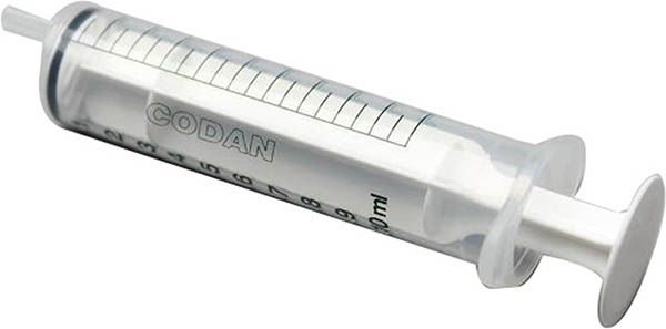 Codan Spritze 3-teilig 10ml luer 100 Stück