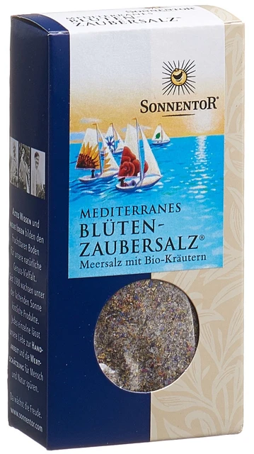 Sonnentor Mediterrane Blüten Zaubersalz 120g