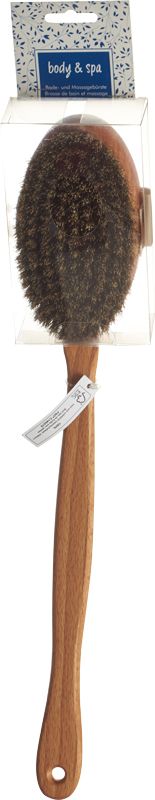 HERBA Bade- Massagebürste Rosshaar/Pflanzenfaser FSC
