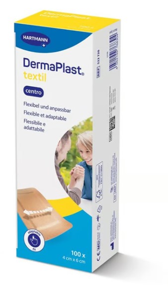 DermaPlast® Textil Centro 4x6cm bei 100 Stück