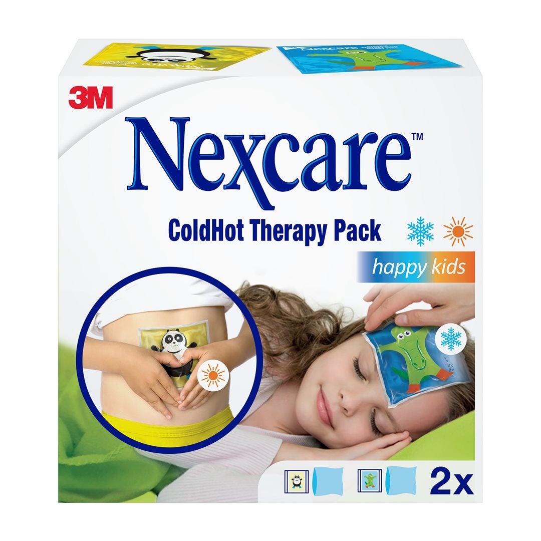 3M Nexcare ColdHot Happy Kids 12x11cm 2 Stück 3M Nexcare ColdHot Happy Kids 12x11cm 2 Stück