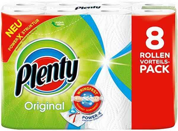 Plenty Haushaltstücher Original 45 Blatt 8 Stück