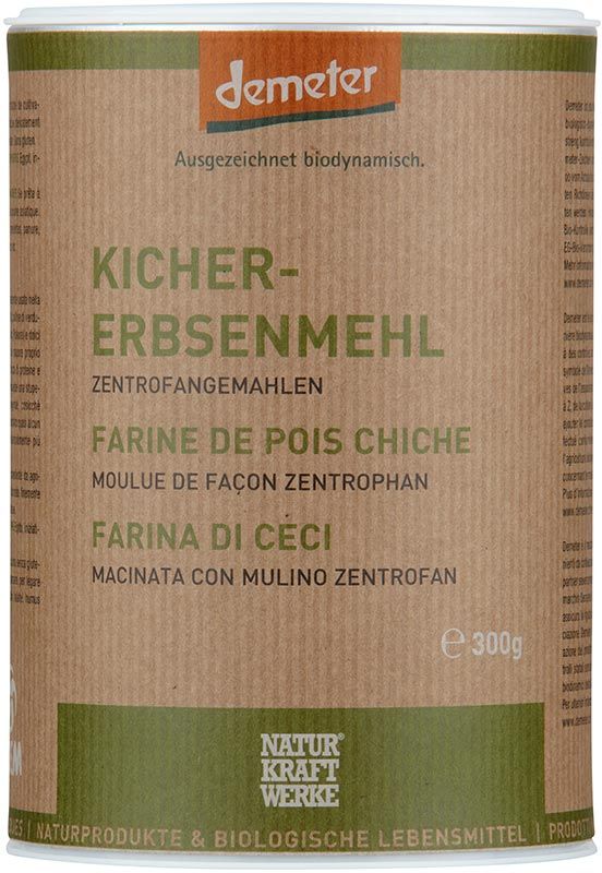NATURKRAFTWERKE Kichererbsenmehl Demeter 300g NATURKRAFTWERKE Kichererbsenmehl Demeter 300g