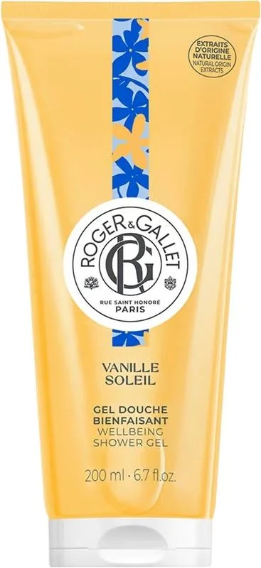 Roger & Gallet Gel Douche Vanille Soleil 200ml
