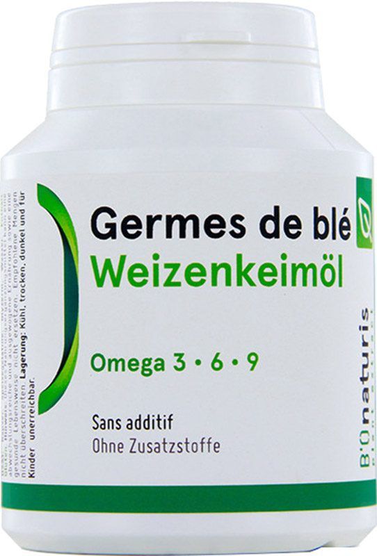 BIOnaturis Weizenkeimöl Kaps 270 mg 180 Stück BIOnaturis Weizenkeimöl Kaps 270 mg 180 Stück