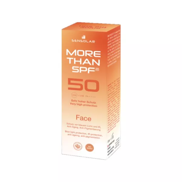 Sensolar more than Face Creme mit Anti-Aging LSF50 50ml