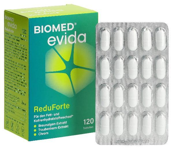 BIOMED EVIDA ReduForte Tablette 120 Stück