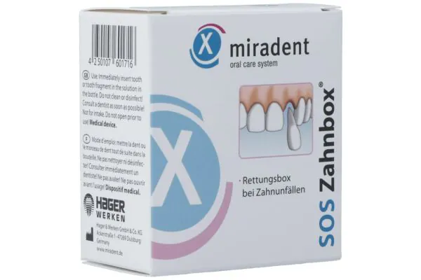 Miradent SOS Zahnrettungsbox Miradent SOS Zahnrettungsbox