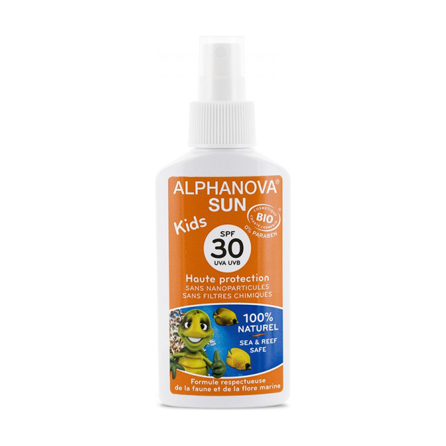 ALPHANOVA® SUN Spray Kids Bio SPF30 ohne Nanopartikel 125g