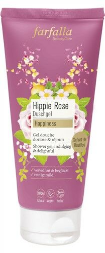 FARFALLA Duschgel Hippie rose Tb 200ml FARFALLA Duschgel Hippie rose Tb 200ml