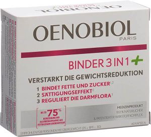 Oenobiol Binder 3 in 1 PLUS Kapseln 60 Stück Oenobiol Binder 3 in 1 PLUS Kapseln 60 Stück