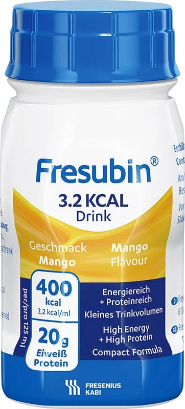 Fresubin 3.2 kcal Drink Mango 4 Flaschen 125 ml