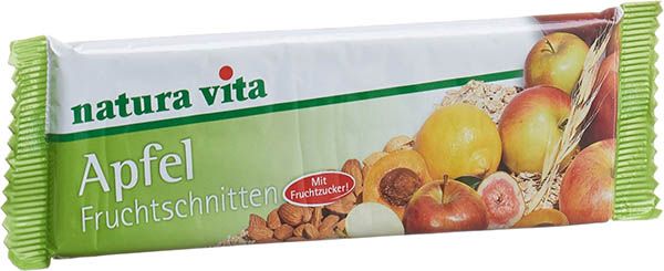 NATURAVITA Fruchtschnitte Apfel 50g