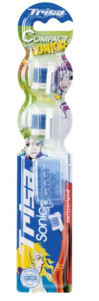 Trisa SONICPOWER Ersatzset Junior Comp soft