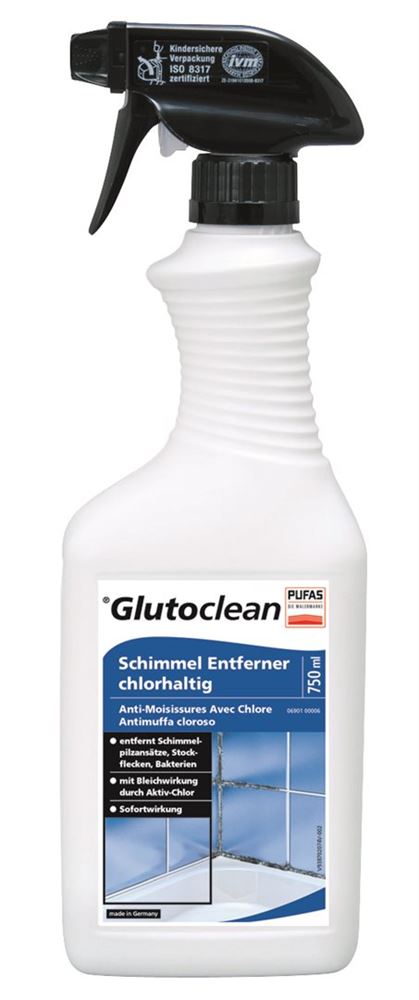 GLUTOCLEAN Schimmelentferner chlor Fl 750ml GLUTOCLEAN Schimmelentferner chlor Fl 750ml