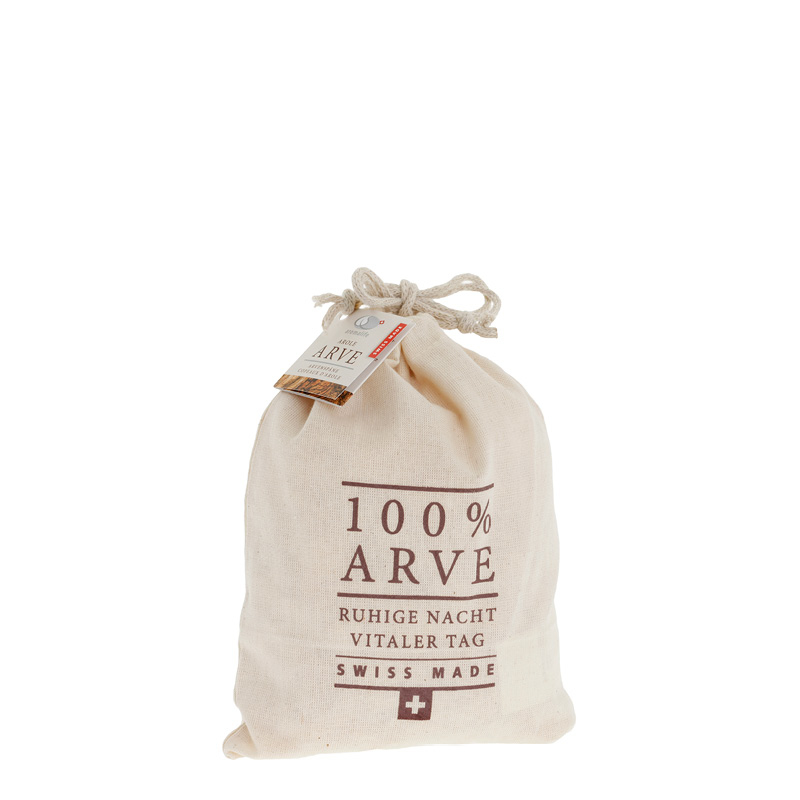 AROMALIFE ARVE Arvenspäne Öko-Baumwollbeutel 200g AROMALIFE ARVE Arvenspäne Öko-Baumwollbeutel 200g