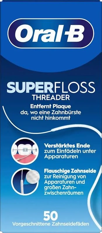 Oral-B Super Floss Zahnseide 50 Stück