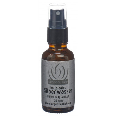Schnarwiler kolloidales Silberwasser 25ppm 30ml