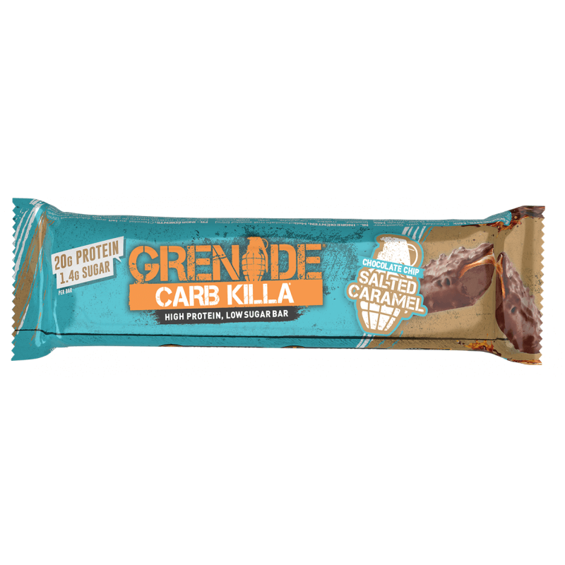 Grenade Carb Killa Bars Chocolate Chip Salted Caramel 60g Grenade Carb Killa Bars Chocolate Chip Salted Caramel 60g