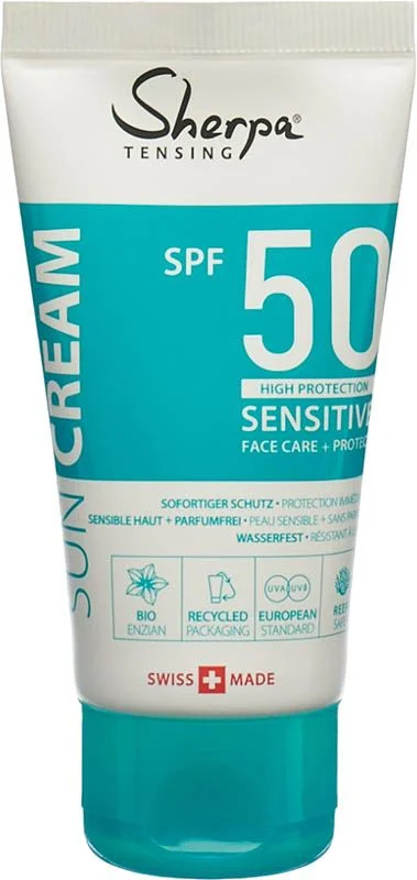 Sherpa Tensing Sonnencreme SPF 50 SENSIT Tb 50ml Sherpa Tensing Sonnencreme SPF 50 SENSIT Tb 50ml
