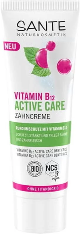 SANTE Zahncreme Active Care B12 Boost Tb 75ml