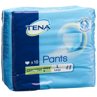 TENA Pants discreet L 10 Stück