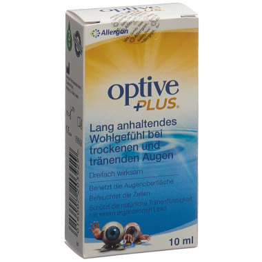 Optive Plus Augen-Pflegetropfen 10ml