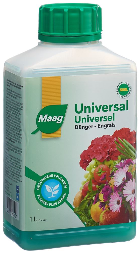 MAAG Universal Dünger Konz Fl 1lt MAAG Universal Dünger Konz Fl 1lt