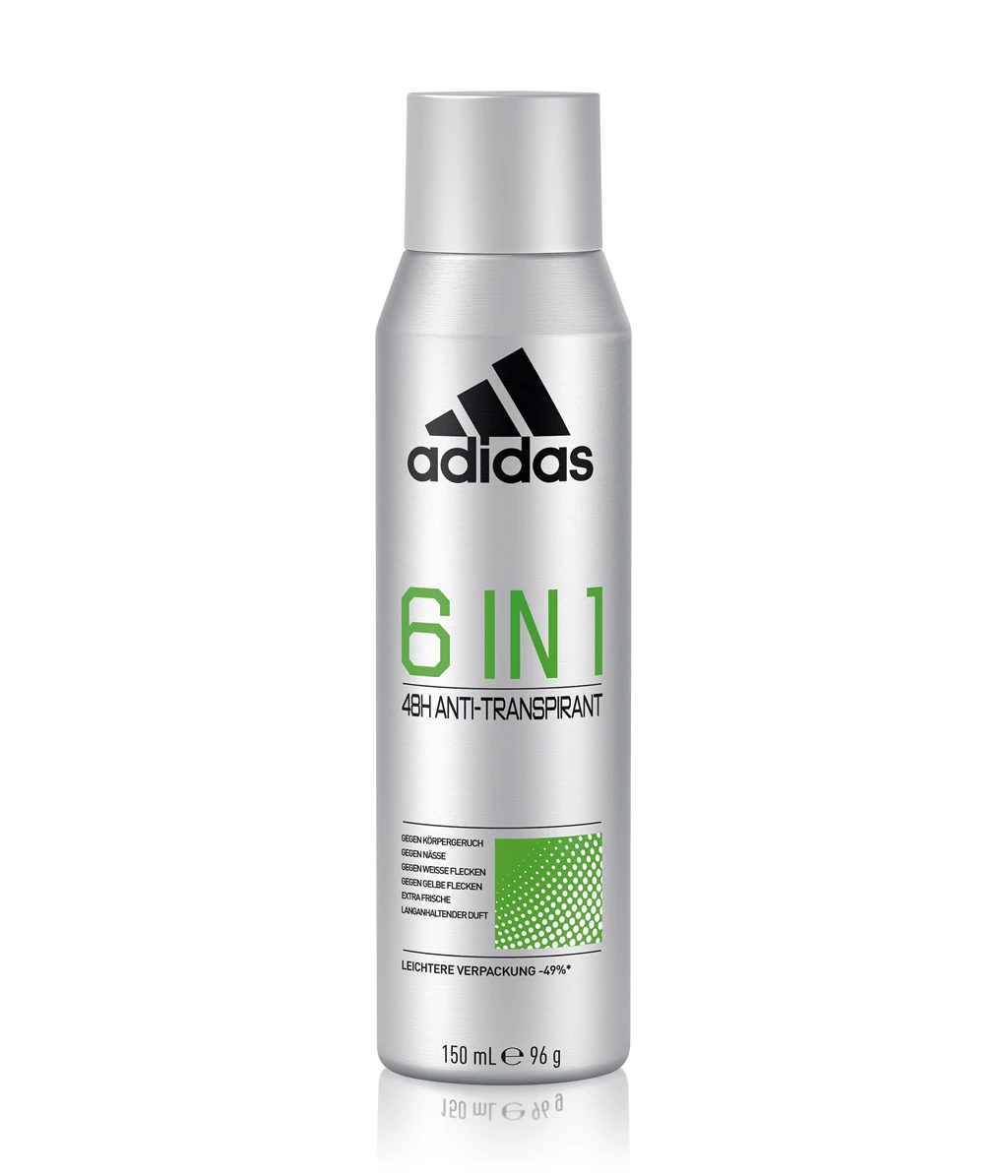 ADIDAS 6IN1 Deo Spr 150ml ADIDAS 6IN1 Deo Spr 150ml