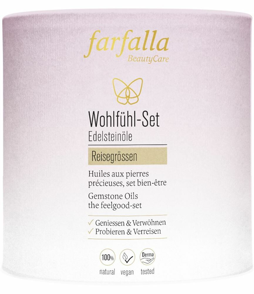 FARFALLA Edelsteinöle Wohlfühlset 7 x 10ml FARFALLA Edelsteinöle Wohlfühlset 7 x 10ml