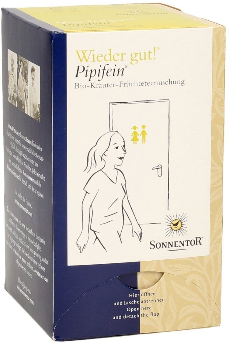 Sonnentor Wieder gut! Pipifein Tee BIO Btl 18 Stück Sonnentor Wieder gut! Pipifein Tee BIO Btl 18 Stück
