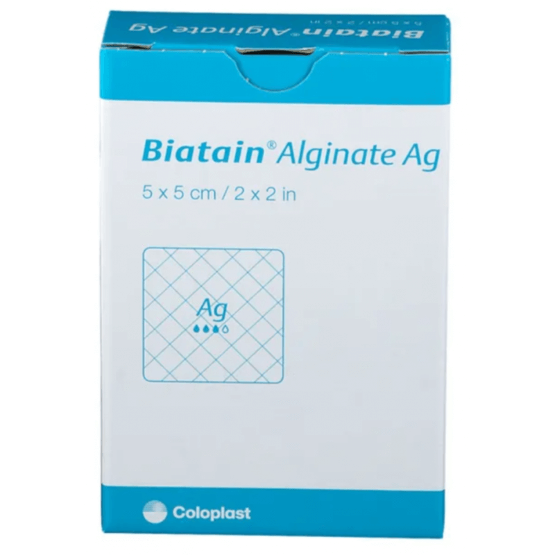 Biatain Alginate Ag 5x5cm 10 Stück