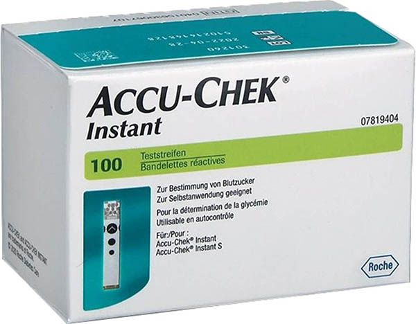 ACCU-CHEK INSTANT Teststreifen 100 Stück ACCU-CHEK INSTANT Teststreifen 100 Stück