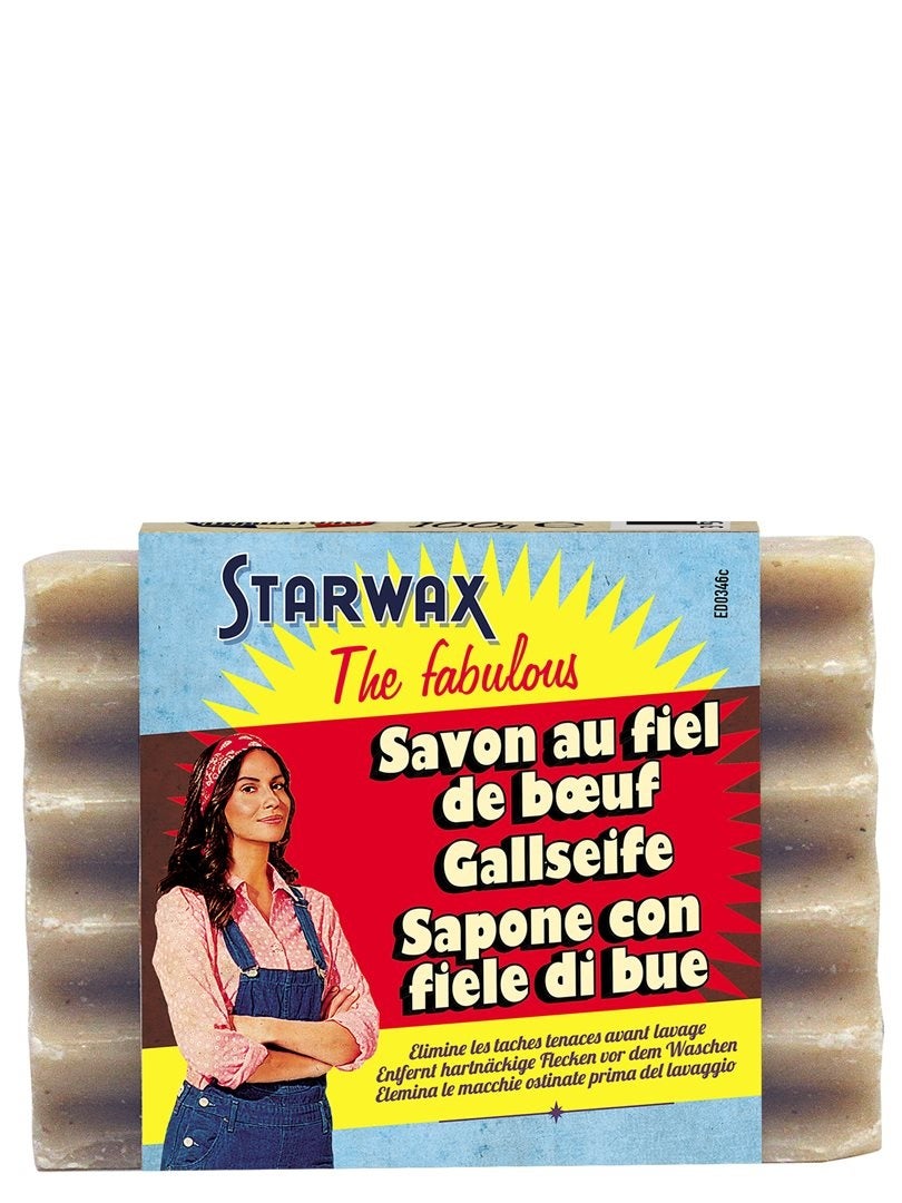 Starwax the fabulous Gallseife deutsch/französisch 100g Starwax the fabulous Gallseife deutsch/französisch 100g