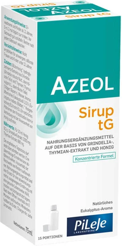 AZEOL toux grasse Sirup nat Eukalyptus Aroma Fl 75ml
