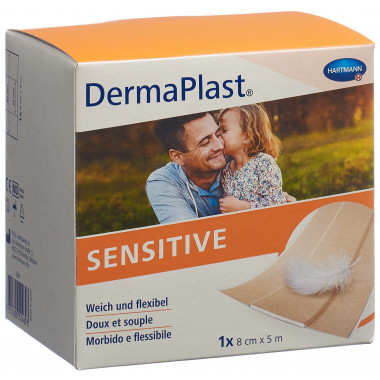 Dermaplast Sensitive Schnellverband 6cmx5m weiss Rolle Dermaplast Sensitive Schnellverband 6cmx5m weiss Rolle