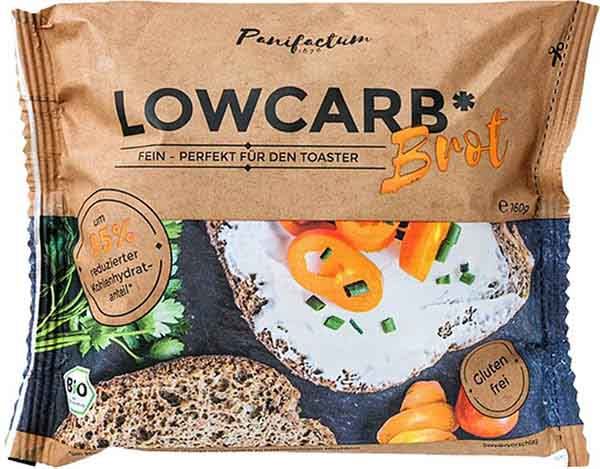 PANIFACTUM Lowcarb Brot Feine Bio glutenfr 160g