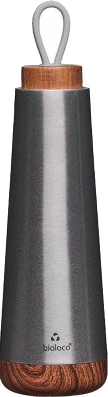 HERBORISTERIA Thermoflasche Bioloco Loop 500ml Silver HERBORISTERIA Thermoflasche Bioloco Loop 500ml Silver