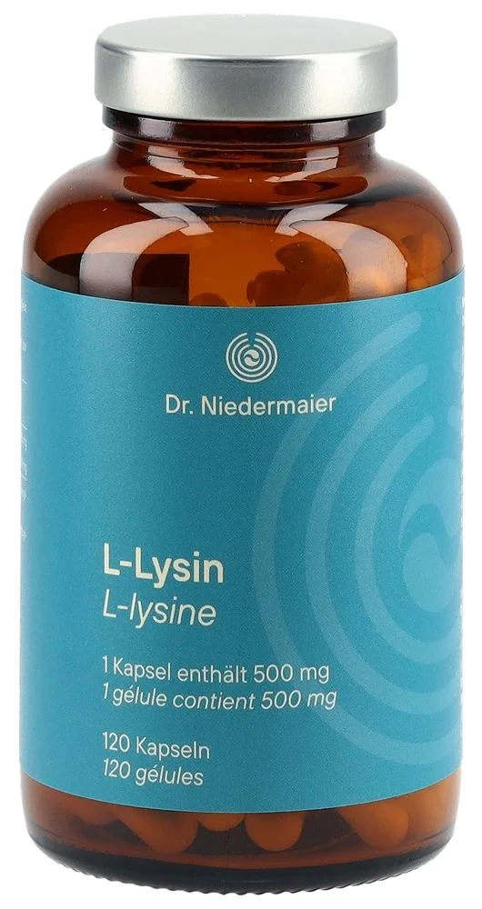 Dr. Niedermaier L-Lysin Kapseln Ds 120 Stück