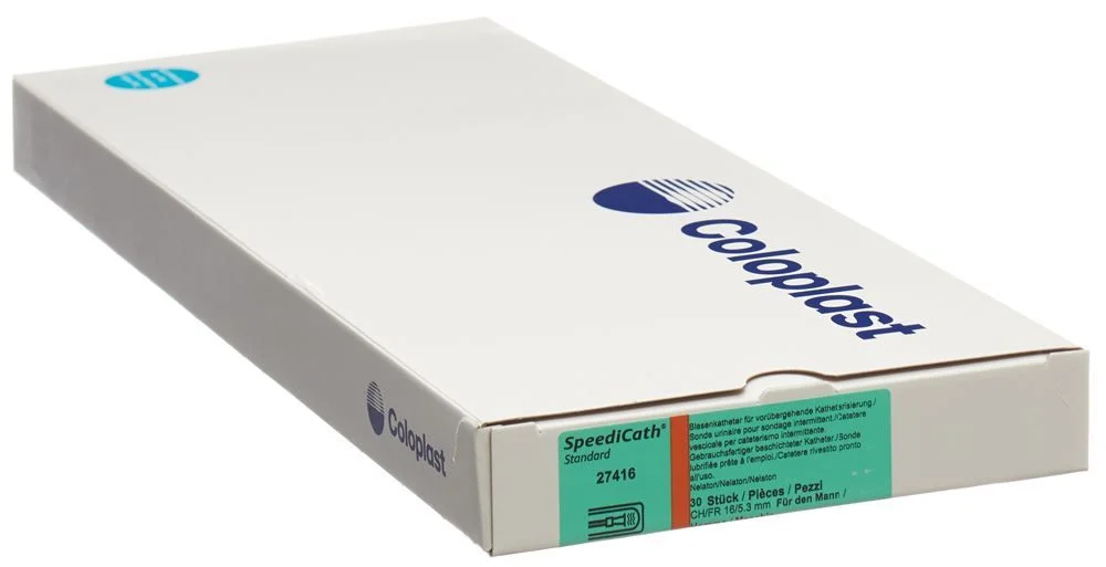 SpeediCath 1x Katheter CH16 40cm Mann Nelat 30 Btl