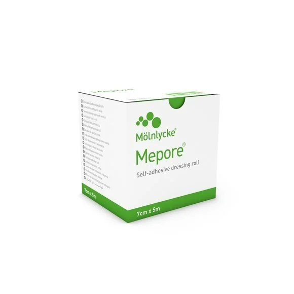 MEPORE Wundverband 7cmx5m unst (n) Rolle