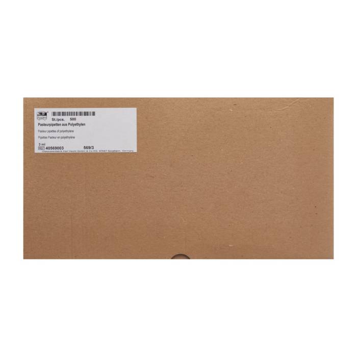 ASSISTENT Pasteurpipetten 3ml Polyethyl 500 Stk