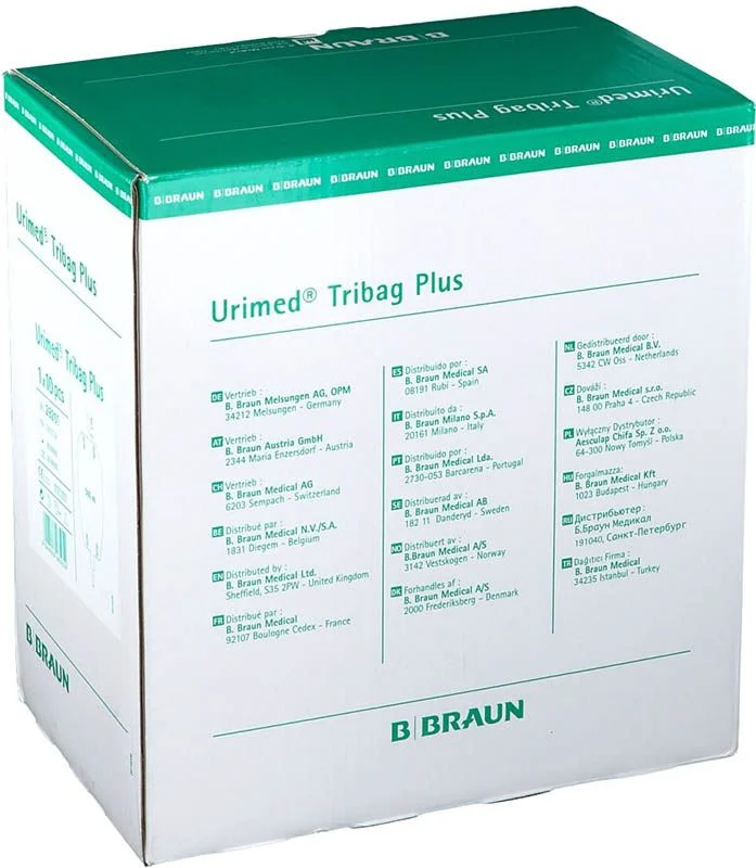 Urimed Tribag Plus 500ml 2cm st Ablassvent 10 Stück