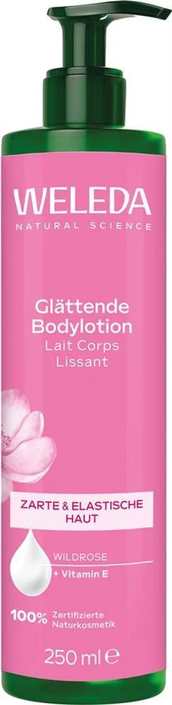 WELEDA Bodylotion glättend Wildrose Flasche 250ml