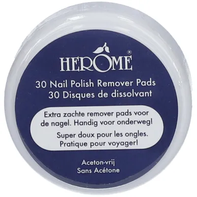 HEROME Nagellackentferner Pads 30 Stück