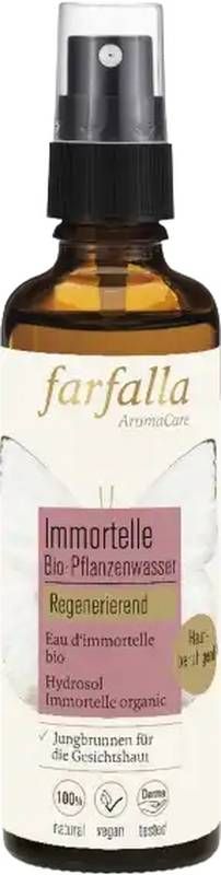 FARFALLA Bio-Pflanzenwasser Immortelle Spr 75ml FARFALLA Bio-Pflanzenwasser Immortelle Spr 75ml