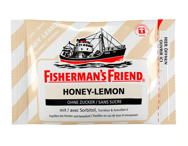 Fisherman's Friend Honey-Lemon o Zucker Btl 25g