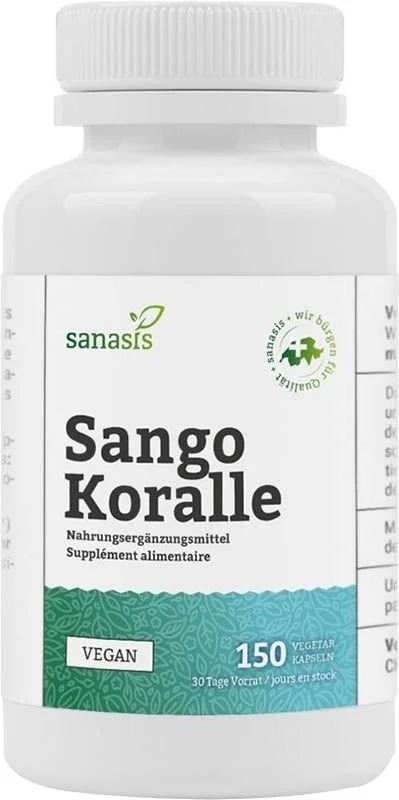 sanasis Sango Korallen Kapseln Ds 150 Stück