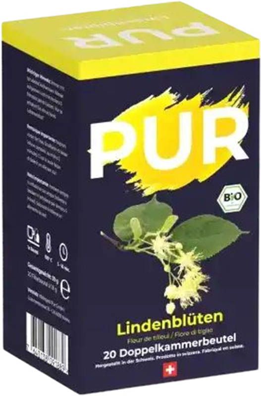 PUR Lindenblüten Tee Btl 20 Stück PUR Lindenblüten Tee Btl 20 Stück