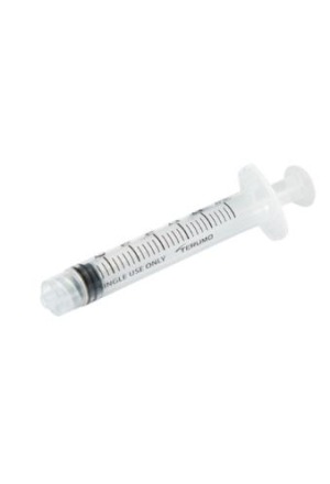 Terumo Spritze 3ml 3 teil zentr Luer-Lock 100 Stück Terumo Spritze 3ml 3 teil zentr Luer-Lock 100 Stück